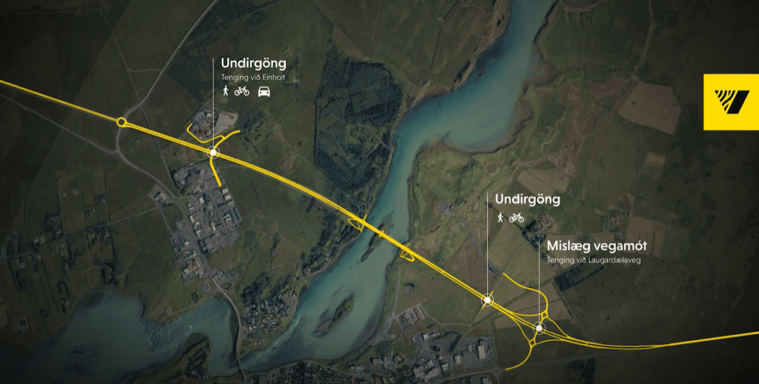 Hringvegur (1) um Ölfusá