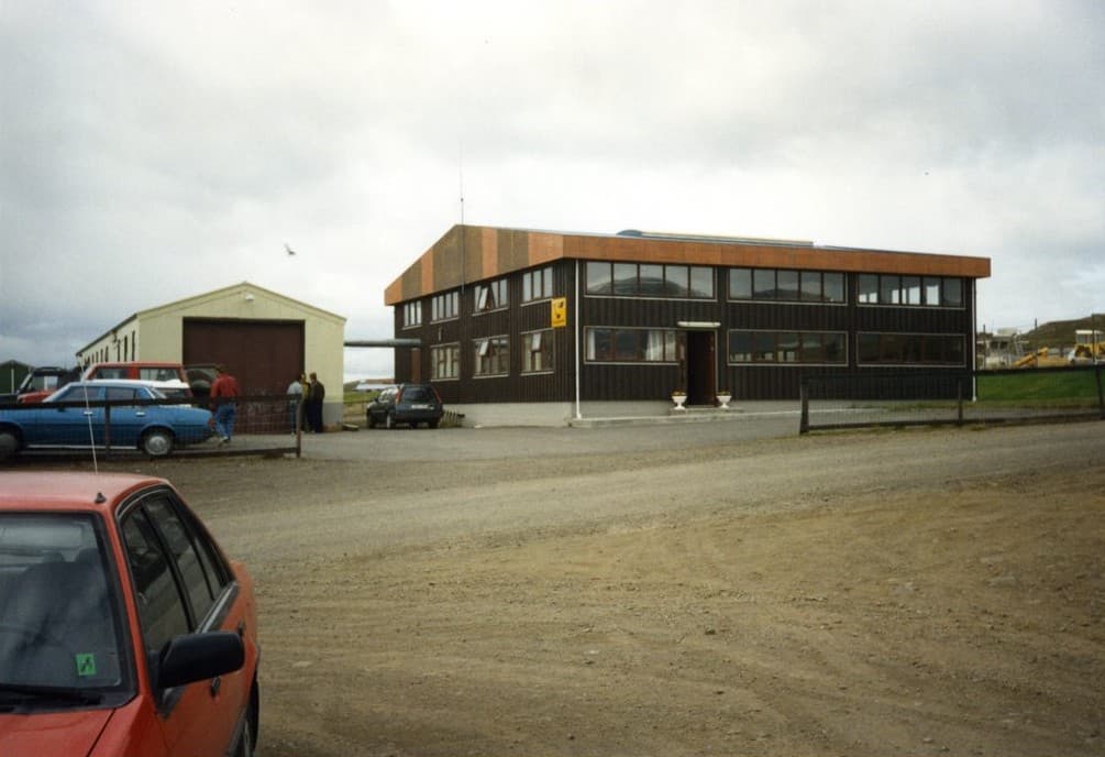 Vegagerðin í Fellabæ á síðustu öld.