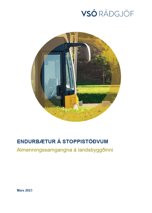 Endurbætur á stoppistöðvum - almenningssamgangna á landsbyggðinni