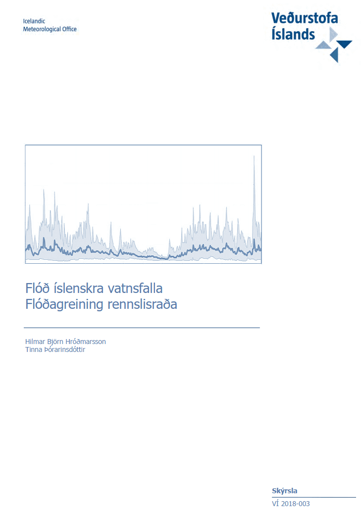Flóð íslenskra vatnsfalla flóðagreining