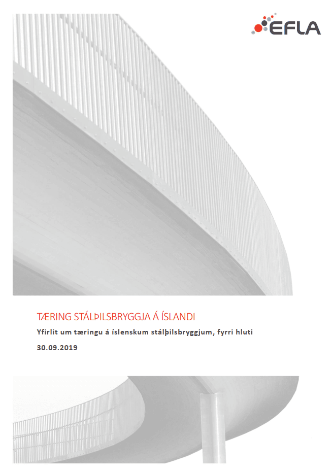 Tæring stálþilsbryggja á Íslandi - fyrri hluti