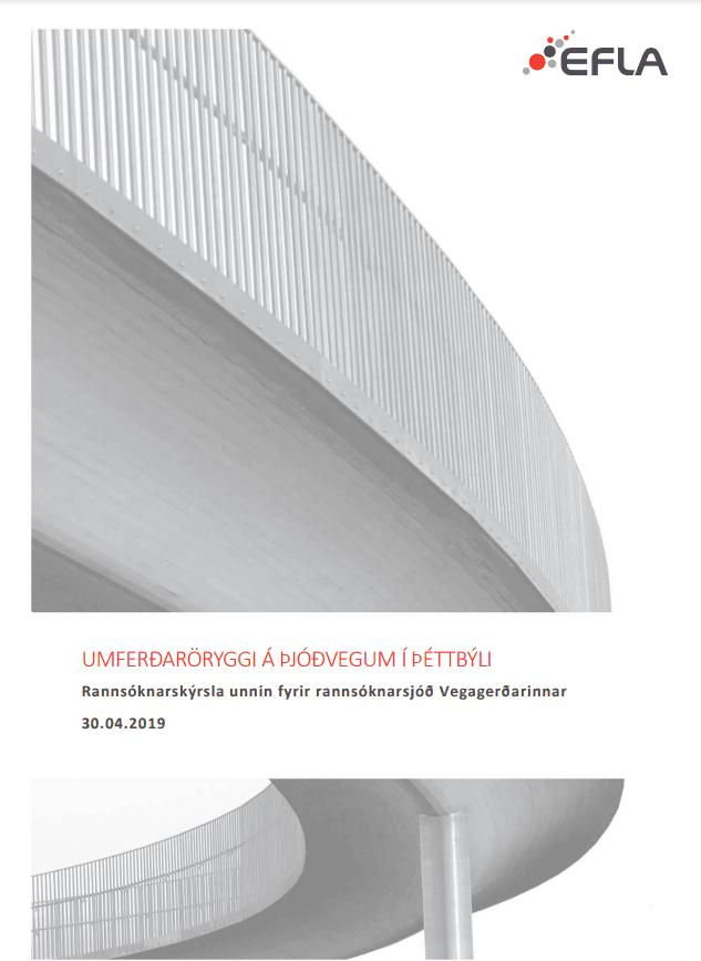 Umferðaröryggi á þjóðvegum í þéttbýli