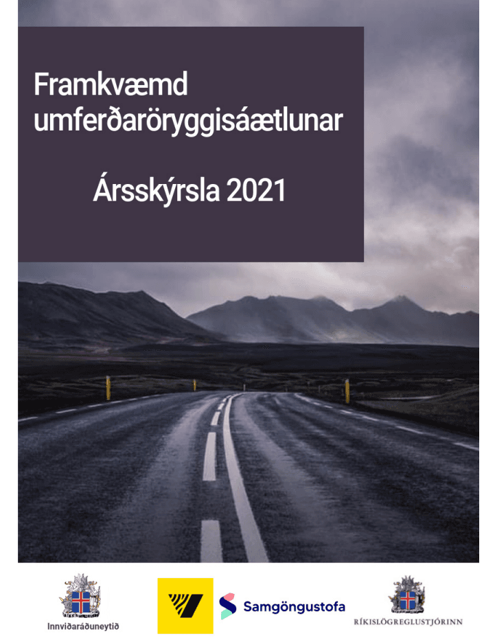 Forsíða skýrslunnar - Framkvæmdaskýrsla