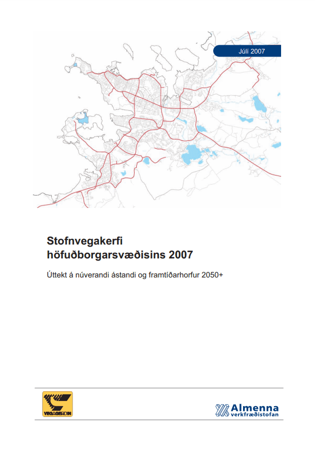 Stofnvegakerfi höfuðborgarsvæðisins 2007