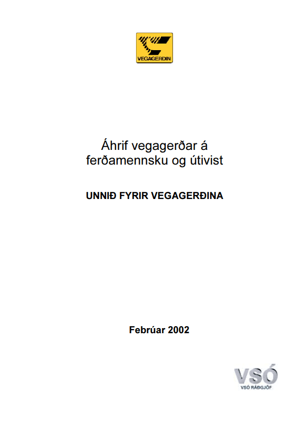 Áhrif vegagerðar á ferðamennsku og útivist