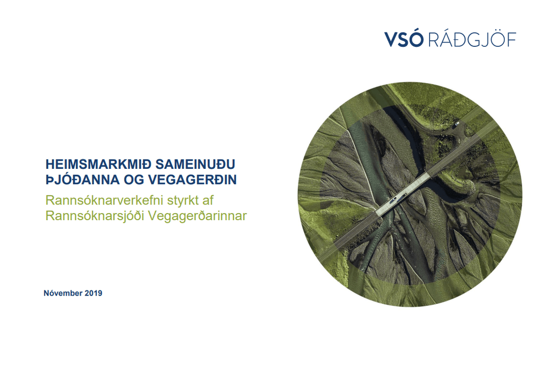 Heimsmarkmið Sameinuðu þjóðanna og Vegagerðin