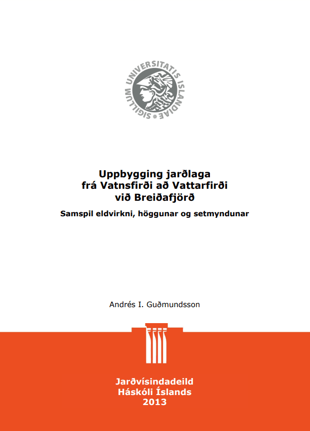Uppbygging jarðlaga frá Vatnsfirði að Vattarfirði við Breiðafjörð