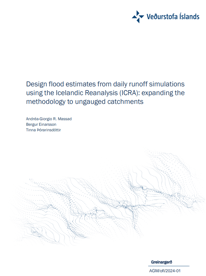 Forsíða skýrslunnar - útvíkkun á aðferðarfræði..