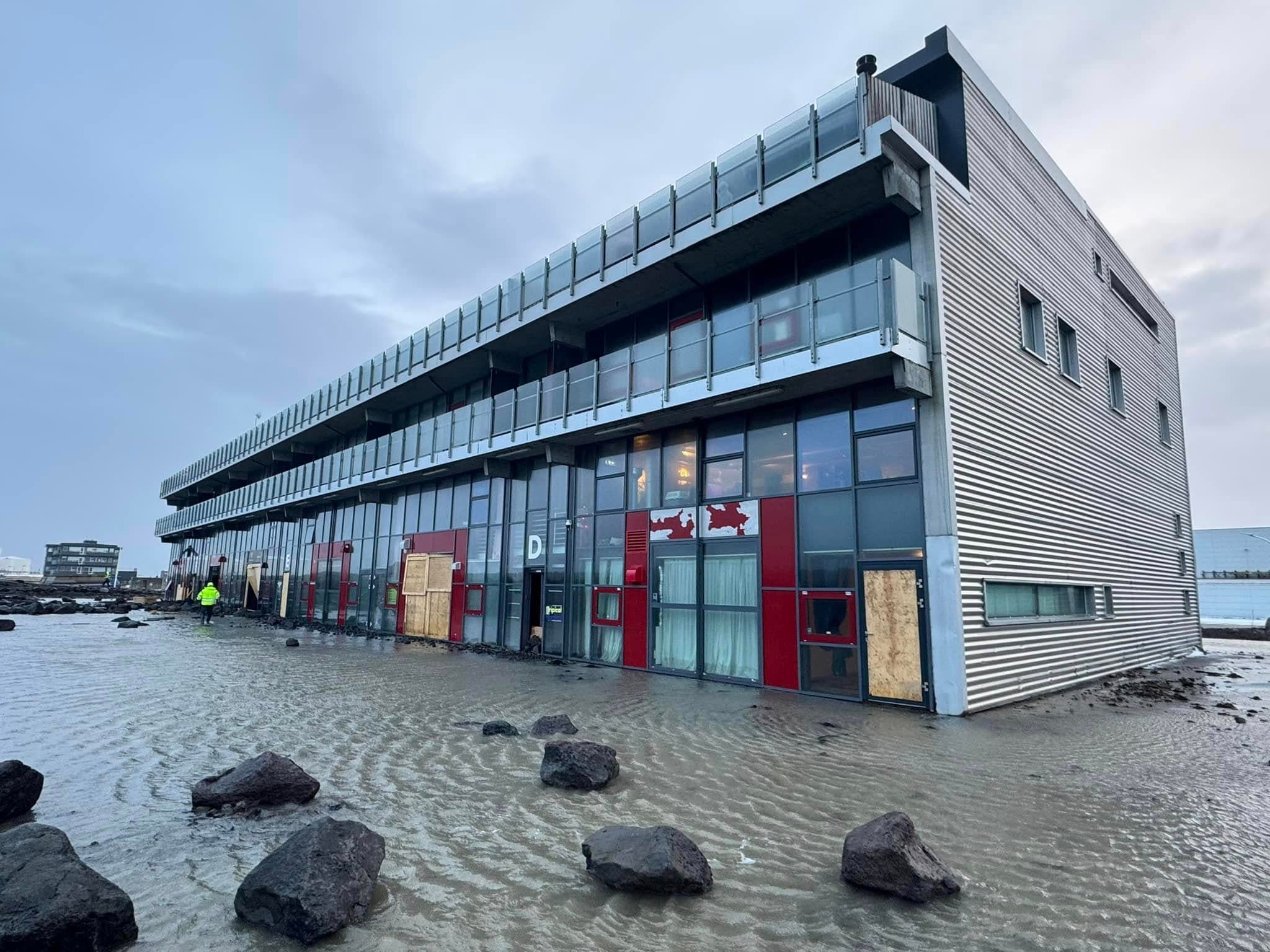 Töluvert tjón hlaust af óveðrinu.