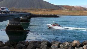Kolgrafafjörður unnið við rannsóknir