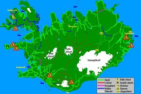 Færðarkortið frá 1996