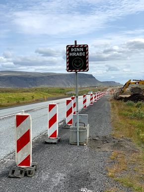 Hraðamyndavél við Suðurlandsveg, hjáleið á Ölfusveg