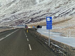 Meðalhraðaeftirlit í Dýrafjarðargöngum verður tekið í notkun 23. nóvember 2023.
