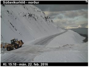 Súðavíkurhlíð 22. febrúar