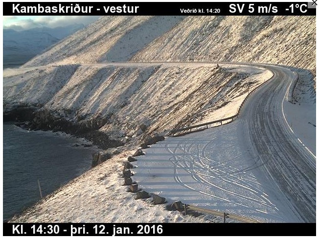 Kambaskriður 12. janúar
