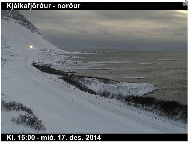 Kjálkafjörður 17. desember