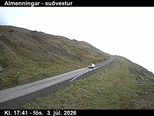 Almenningar — Almenningar séð til suðvesturs