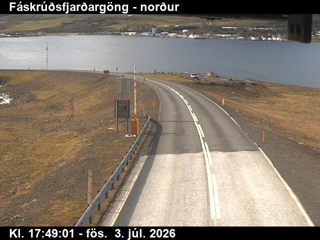 Fáskrúðsfjarðargöng - norður