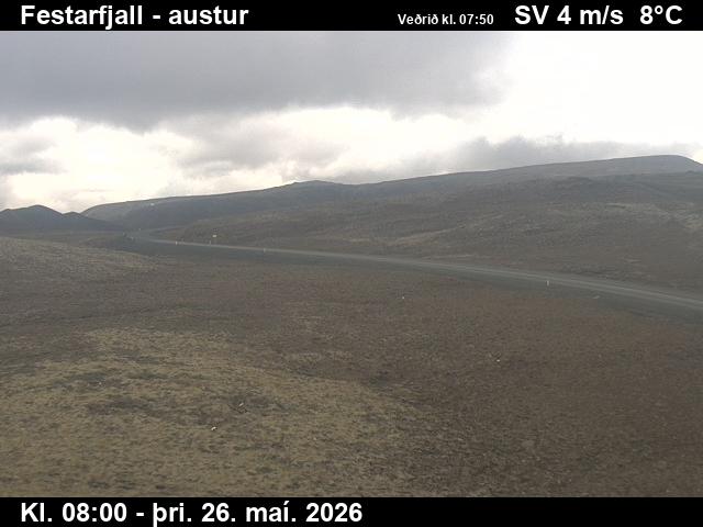 Webcam Festarfjall, Grindavíkurbær, Suðurnes, Island