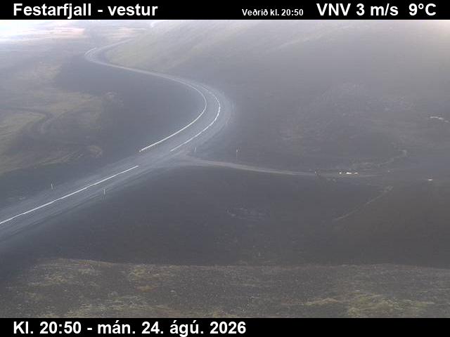 Webcam Festarfjall, Grindavíkurbær, Suðurnes, Island