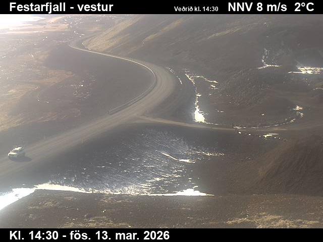 Webcam Festarfjall, Grindavíkurbær, Suðurnes, Island