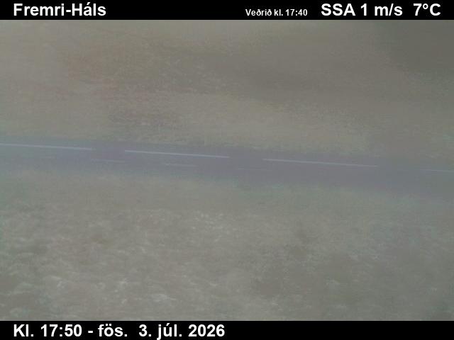 Fremri-Háls — Fremri-Háls séð niður á veg