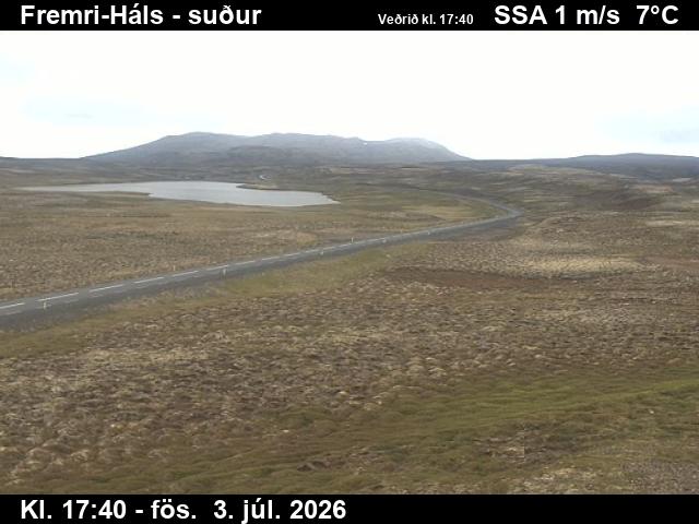 Fremri-Háls — Fremri-Háls séð til suðurs