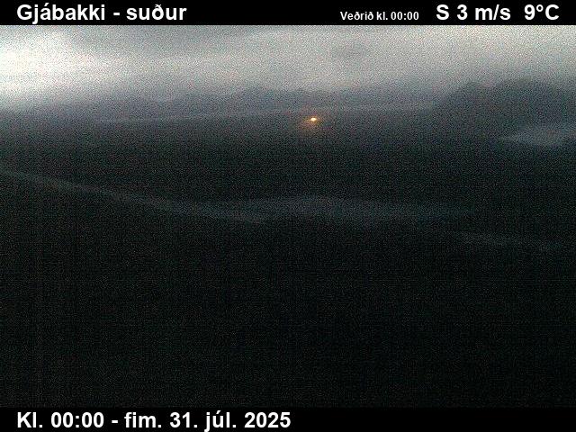 Webcam Gjábakki, Bláskógabyggð, Suðurland, Island