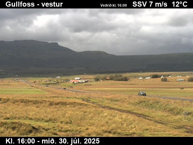 Webcam Kjóastaðir, Bláskógabyggð, Suðurland, Island