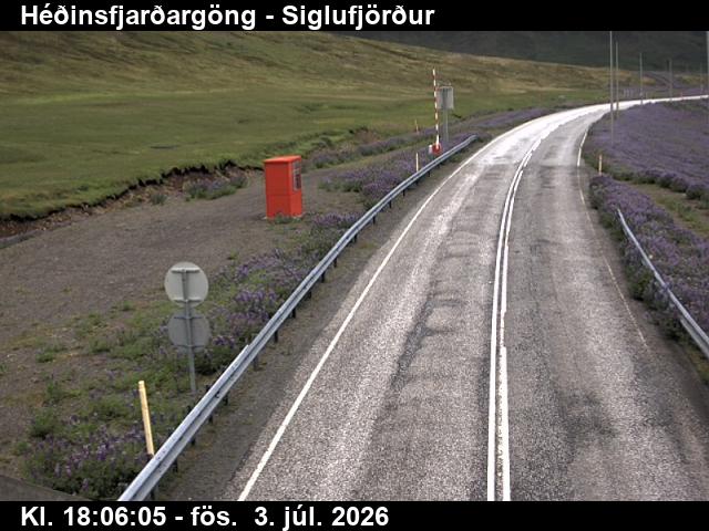 Héðinsfjarðargöng Siglufjarðarmegin