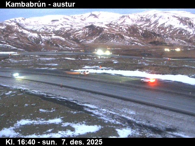 Webcam Kambabrún, Ölfus, Suðurland, Island