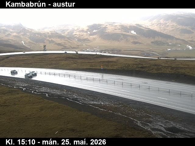 Webcam Kambabrún, Ölfus, Suðurland, Island