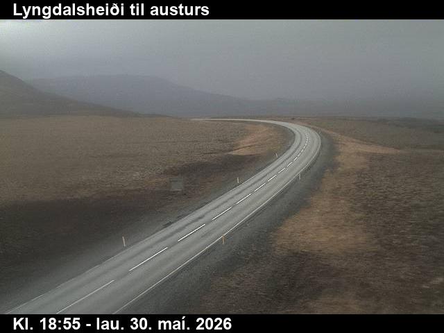 Webcam Lyngdalsheiði, Bláskógabyggð, Suðurland, Island