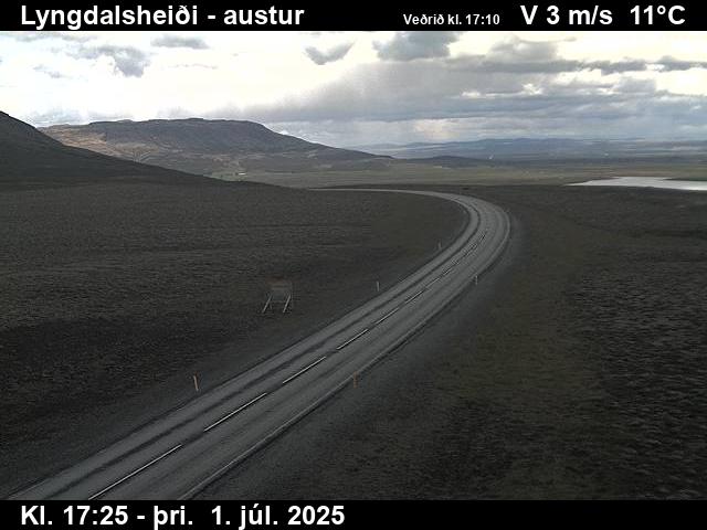 Webcam Lyngdalsheiði, Bláskógabyggð, Suðurland, Island