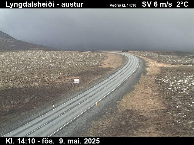 Webcam Lyngdalsheiði, Bláskógabyggð, Suðurland, Island