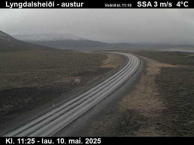 Webcam Lyngdalsheiði, Bláskógabyggð, Suðurland, Island