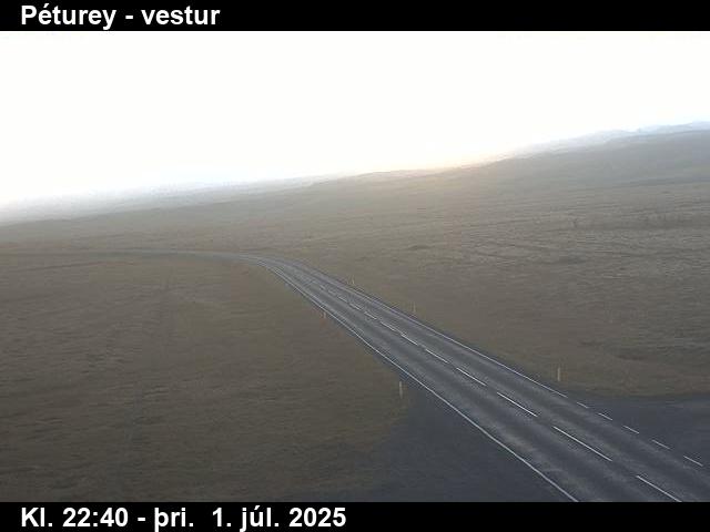 Webcam Pétursey, Mýrdalur, Suðurland, Island