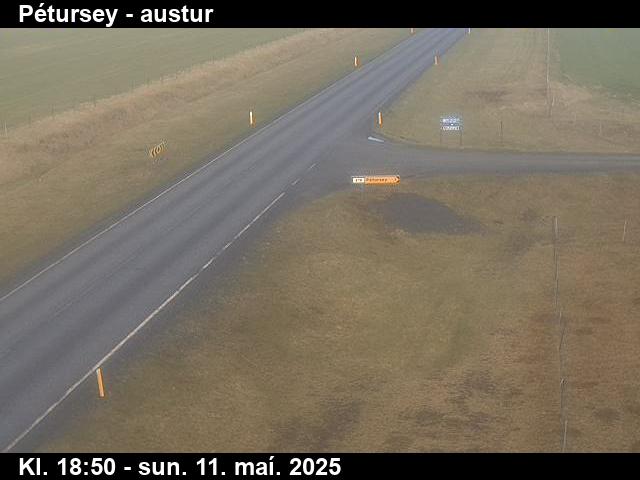 Webcam Pétursey, Mýrdalur, Suðurland, Island