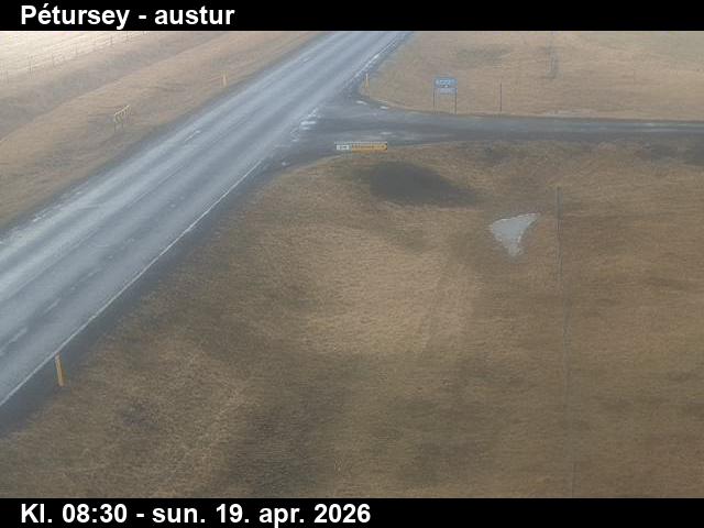 Webcam Pétursey, Mýrdalur, Suðurland, Island