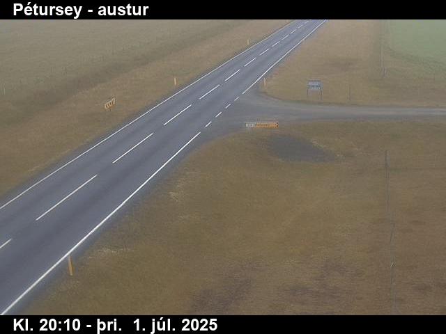 Webcam Pétursey, Mýrdalur, Suðurland, Island