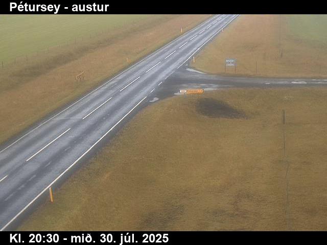 Webcam Pétursey, Mýrdalur, Suðurland, Island