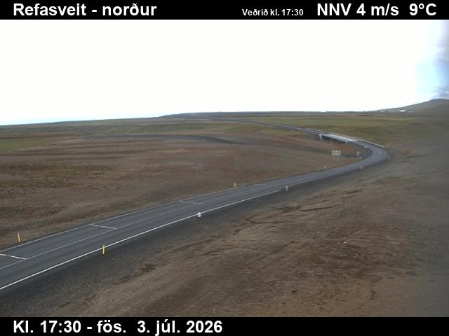 Refasveit — Refasveit til norðurs