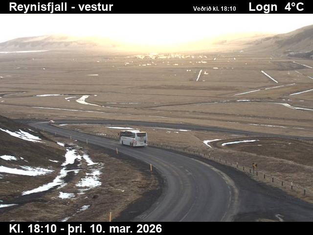 Webcam Reynisfjall, Mýrdalur, Suðurland, Island