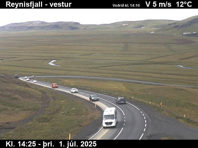 Webcam Reynisfjall, Mýrdalur, Suðurland, Island