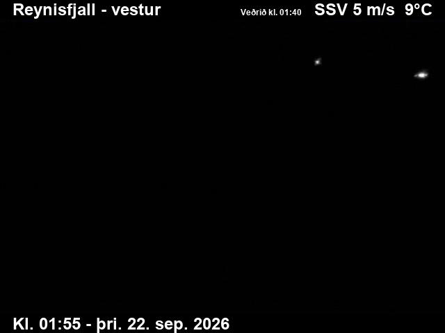 Webcam Reynisfjall, Mýrdalur, Suðurland, Island