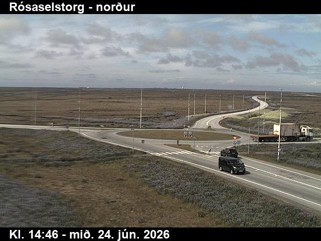 Webcam Rósaselstorg, Suðurnesjabær, Suðurnes, Island