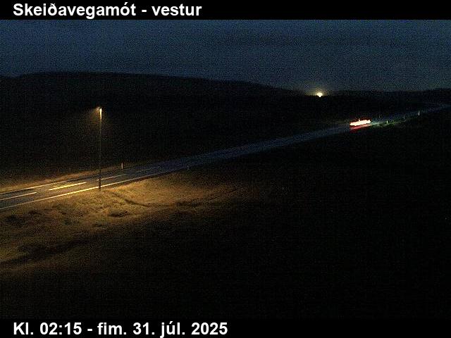 Webcam Skeiðavegamót, Flóahreppur, Suðurland, Island