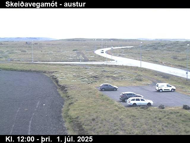 Webcam Skeiðavegamót, Flóahreppur, Suðurland, Island