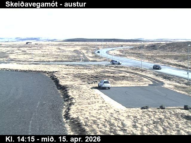 Webcam Skeiðavegamót, Flóahreppur, Suðurland, Island