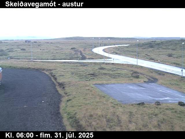 Webcam Skeiðavegamót, Flóahreppur, Suðurland, Island